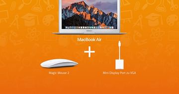 Gutschein für Apple MacBook Air inklusive Zubehör um 1.059€ bei McShark