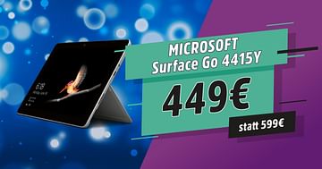 25% Gutschein auf MICROSOFT Surface Go bei MediaMarkt