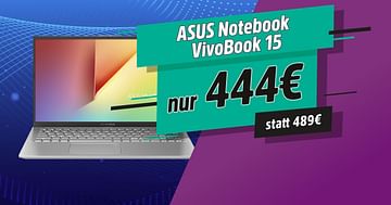 ASUS Notebook VivoBook 15 um nur 444€ bei MediaMarkt
