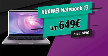 100€ Studentenrabatt auf das HUAWEI Matebook 13 im MediaMarkt Onlineshop