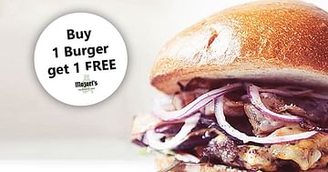 Gutschein für 1+1 gratis Burger bei Mozarts