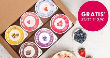 Mit Gutscheincode gratis mymuesli2go Probierpaket erhalten