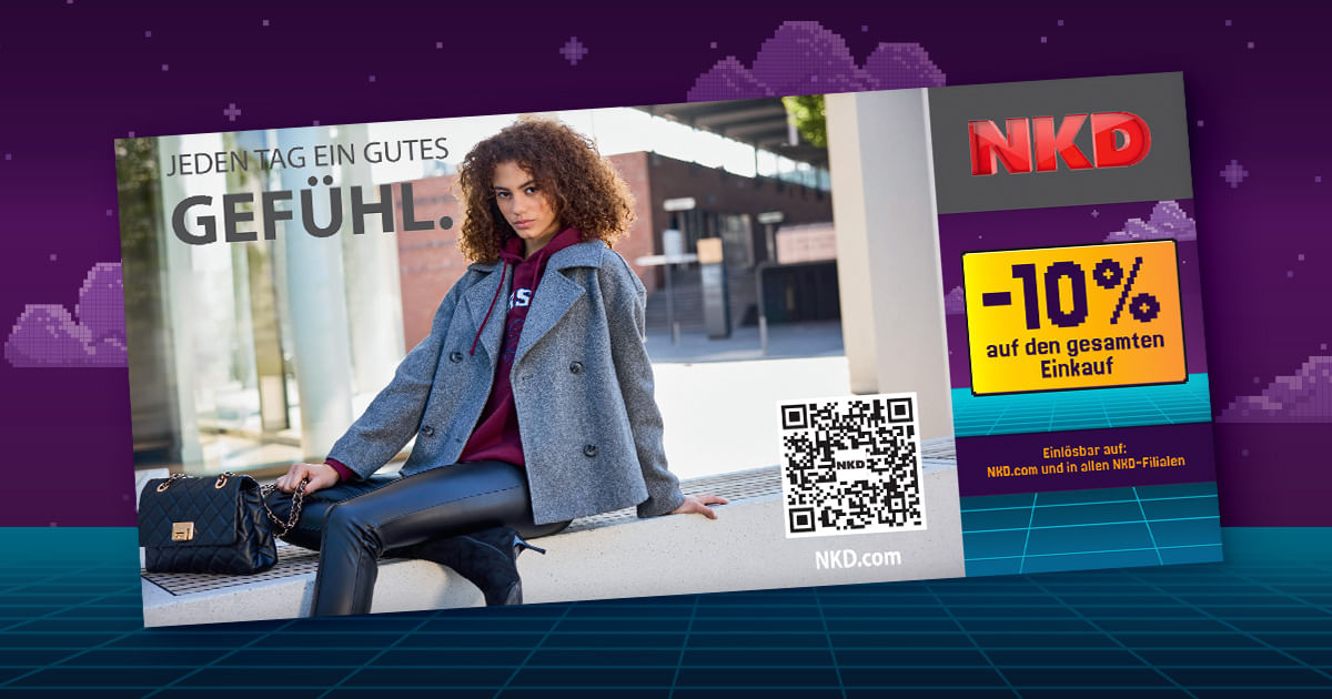 10% NKD Studentenrabatt auf Fashion, Wohnartikel und mehr im Onlineshop & den Filialen