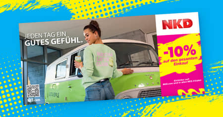 NKD Fashion-Rabatt für Studenten