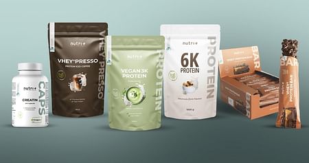 Mehr Power fürs Training und ein fitteres Lebensgefühl? Bei nutri+ findest du hochwertiges Protein, Snacks und Supplements für deinen gesunden Lifestyle –100% vegan und tierversuchsfrei. Hol dir jetzt 15% Studentenrabatt auf alles inklusive SALE!