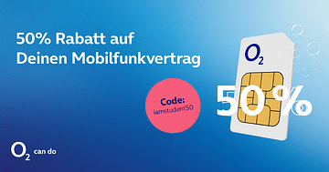 o2 Knaller-Angebot: Satte 50% Studentenrabatt auf alle Handytarife ab dem o2 Mobile M!