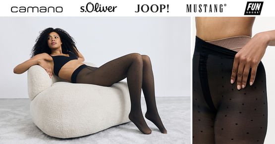 Entdecke im Onlineshop von ONSKINERY stylische Socken von Joop!, Mustang, CAMP DAVID oder s.Oliver, kuschelige Thermostrumpfhosen von camano & noch so viel mehr. Mit Studentenrabatt sparst du 25% auf alles – mehrmals & inkl. SALE!