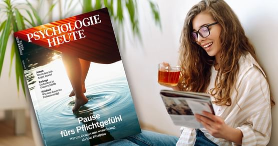Freu dich jeden Monat auf die neuesten Erkenntnisse aus der psychologischen Forschung und psychotherapeutischen Praxis. Mit Studentenrabatt bekommst du das PSYCHOLOGIE HEUTE Jahresabo + ein Geschenk deiner Wahl mit über 47% Ersparnis.