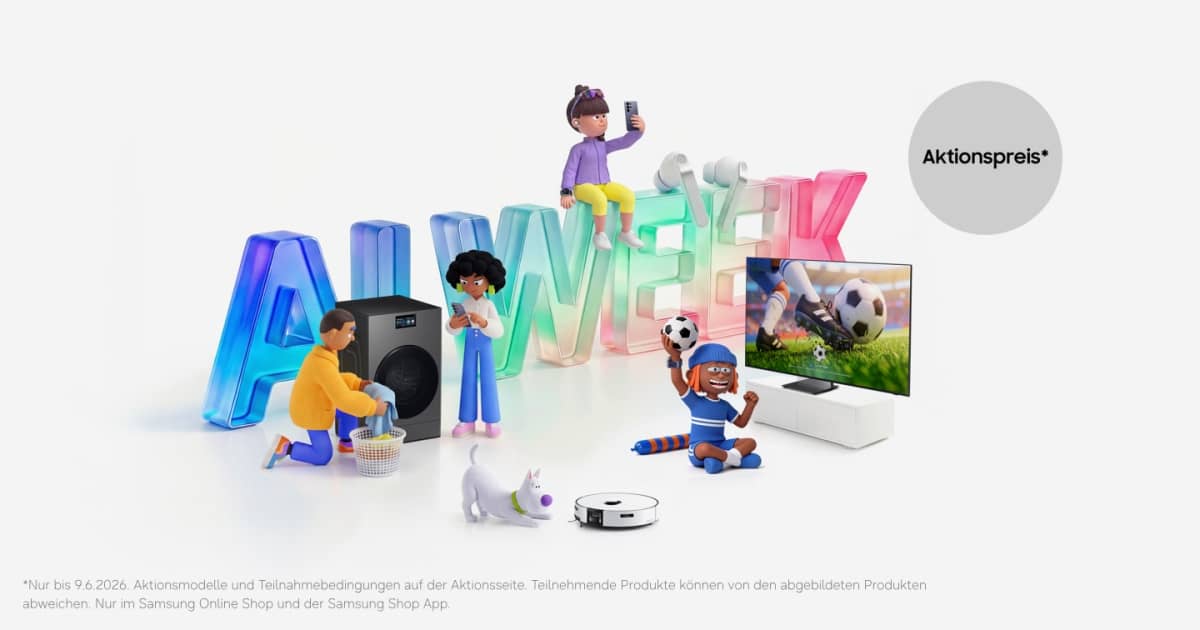 Jetzt die neue Samsung AI Technik checken und großartige Deals abstauben!*
