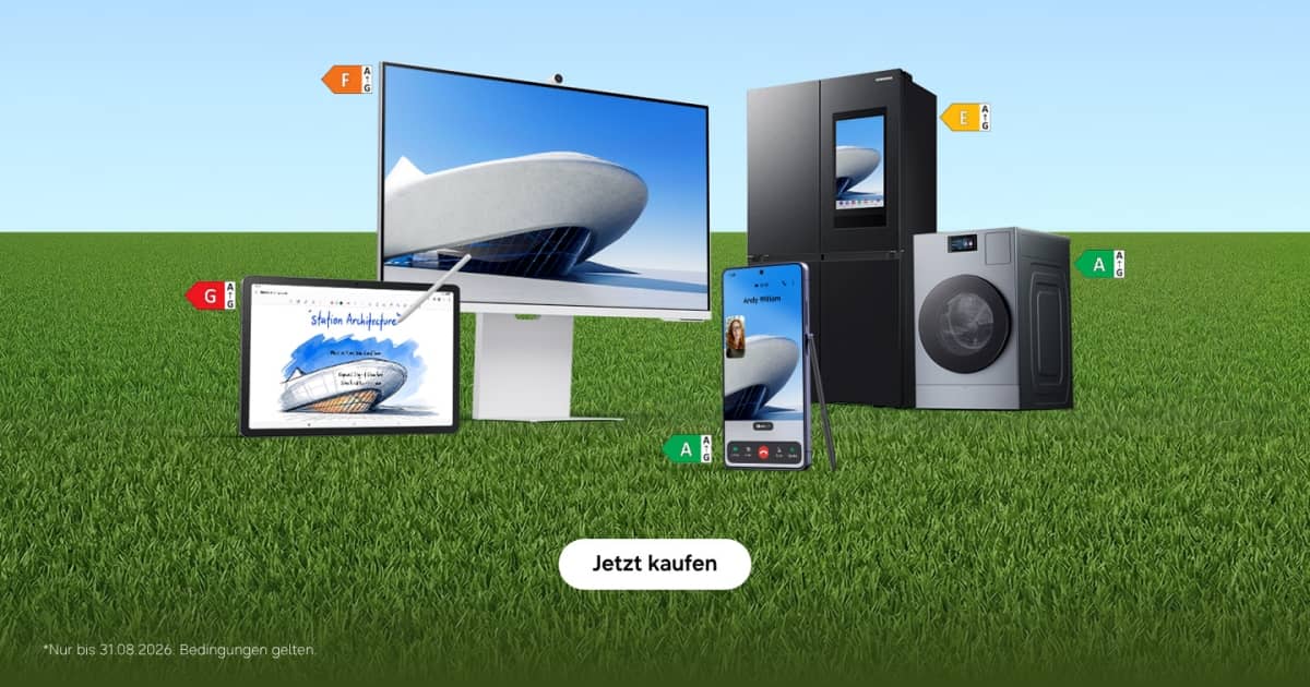 Dein Upgrade für den kommenden Semesterstart: Hol dir Samsung Technik mit Mega-Rabatt!