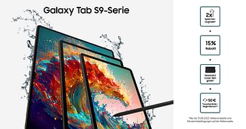 Knaller-Angebot bis 31.8.: Galaxy Tab S9-Serie kaufen und 15% Rabatt sichern