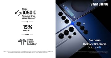 Der Samsung Knaller: -15% auf Galaxy S25-Serie inkl. gratis Galaxy Buds3 Pro + noch mehr Benefits!