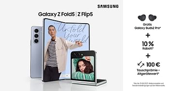 Knaller-Angebot bis 10.08.: Sichere dir die neuesten Samsung Geräte