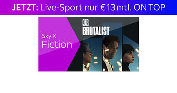 Sky X Fiction statt 19,99€ mit Studentenrabatt nur 12,00€ mtl. – monatlich kündbar*