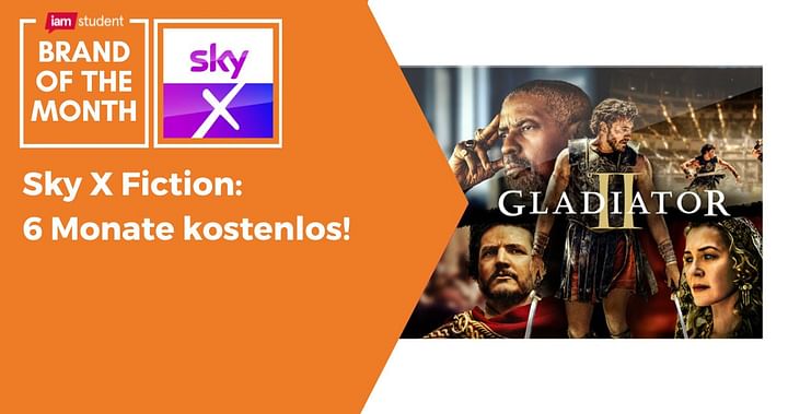 6 Monate gratis Sky X Fiction!