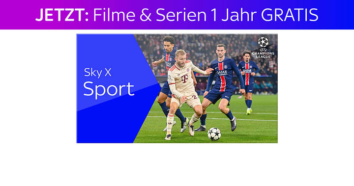 Streame Live-Sport um -30%