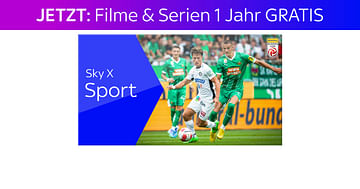 Sky X Sport statt 35,99€ mit Studentenrabatt nur 25,00€ mtl. – monatlich kündbar*
