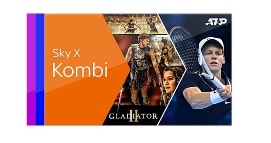 Stream dir jetzt das komplette TV-Erlebnis mit den neuesten Filmen, aktuelle Serien, Top-Dokus und 100% Live-Sport - monatlich kündbar! Also hol dir gleich die Sky X Kombi mit sattem Studentenrabatt um nur 25,00€ mtl.*!
 
