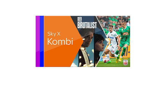 Stream dir jetzt das komplette TV-Erlebnis mit den neuesten Filmen, aktuelle Serien, Top-Dokus und 100% Live-Sport - monatlich kündbar! Also hol dir gleich die Sky X Kombi mit sattem Schülerrabatt um nur 25,00€ mtl.*!
 
