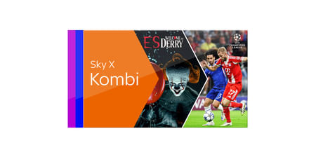 Stream dir jetzt das komplette TV-Erlebnis mit den neuesten Filmen, aktuelle Serien, Top-Dokus und 100% Live-Sport - monatlich kündbar! Also hol dir gleich die Sky X Kombi mit sattem Schülerrabatt um nur 25,00€ mtl.*!
 

