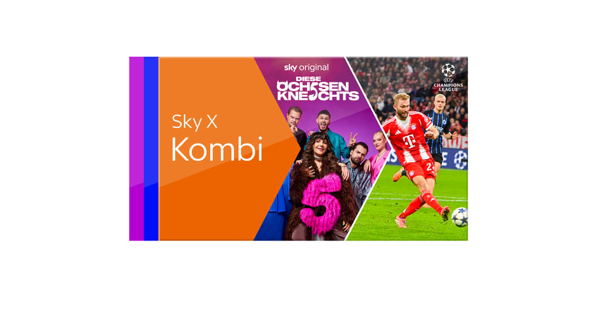Sky X Studentenrabatt: Fiction + Sport um nur 25,00€ mtl. – monatlich kündbar*
