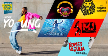 Musical-Highlights mit dem Young Ticket schon ab 39€