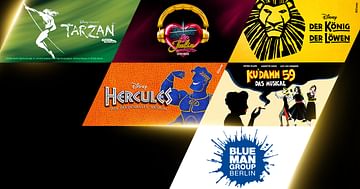 Musical-Highlights mit dem Young Ticket schon ab 39€ - oder mit bis zu 35% Studentenrabatt!
