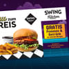 Mit Swing Kitchen Studentenrabatt gratis Pommes und Getränk zu deinem Burger erhalten!