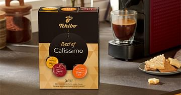 15% Rabatt auf alle Cafissimo Kapseln von Tchibo!