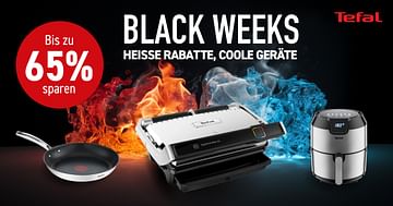 Tefal Knaller-Angebot bis 03.12.: 20% Rabatt on top auf die Black Weeks-Aktionen!