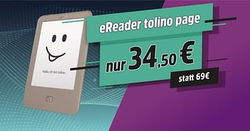 50% Rabatt auf den eReader tolino page