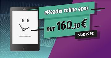 30% Rabatt auf den eReader tolino epos