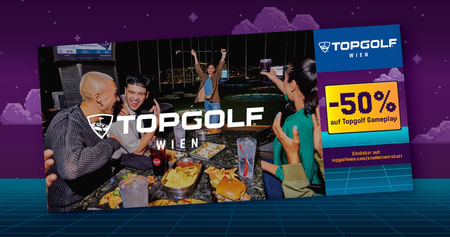 Topgolf kombiniert high-tech Spiel mit Spaß, Essen und Musik; Mikrochip-Bälle machen jeden Abschlag zum Erlebnis für dich und deine Crew. Mit Studentenrabatt aus dem neuen Gutscheinheft gibts Gameplay beim Student Thursday zum halben Preis!