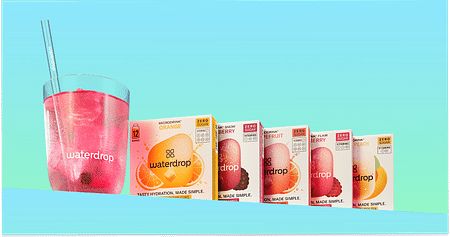 waterdrop® verleiht deinem Wasser mit natürlichen Frucht- und Pflanzenextrakten sowie Vitaminen neuen Geschmack. Und mit den stylischen, wiederverwendbaren Flaschen wird der Genuss on top nachhaltig. Hol dir 12% Studentenrabatt auf alles, inkl. SALE!