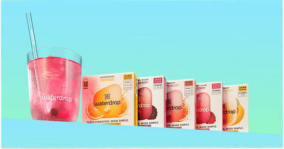 waterdrop® verleiht deinem Wasser mit natürlichen Frucht- und Pflanzenextrakten sowie Vitaminen neuen Geschmack. Und mit den stylischen, wiederverwendbaren Flaschen wird der Genuss on top nachhaltig. Hol dir 12% Studentenrabatt auf alles, inkl. SALE!