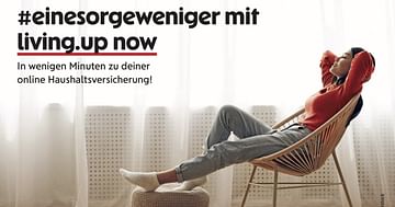 10% Studentenrabatt auf die living.up now Haushaltsversicherung von Wiener Städtische