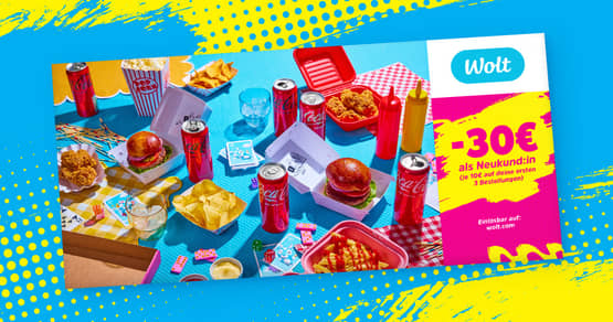 Wolt Food&Drinks-Rabatt für Studenten