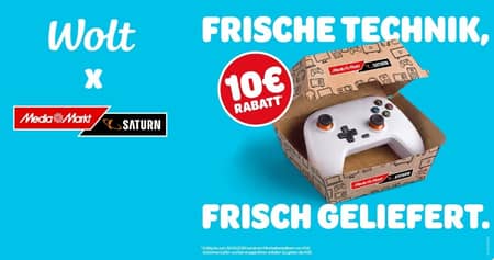Wolt Technik-Rabatt für Studenten