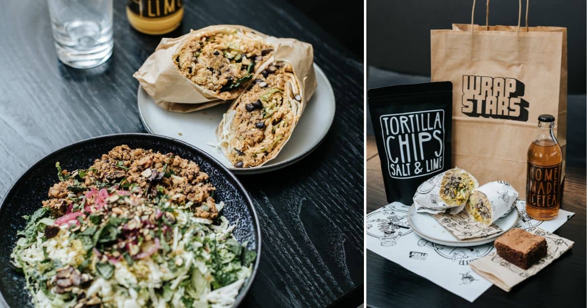 Studentenrabatt mit 1+1 gratis Hauptspeise bei Wrapstars Wien